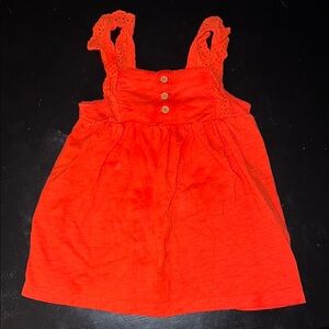 Carter's Bright Orange Kids Dress